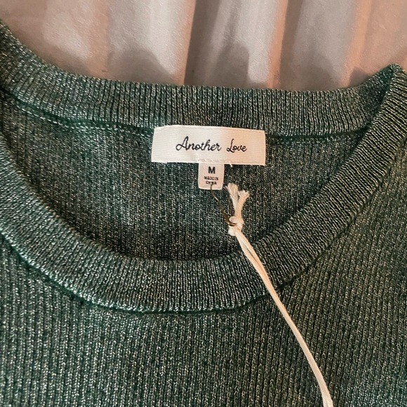 Gorgeous Emerald green shimmer tank- the Cora, by Another Love-size Medium - Picture 2 of 14